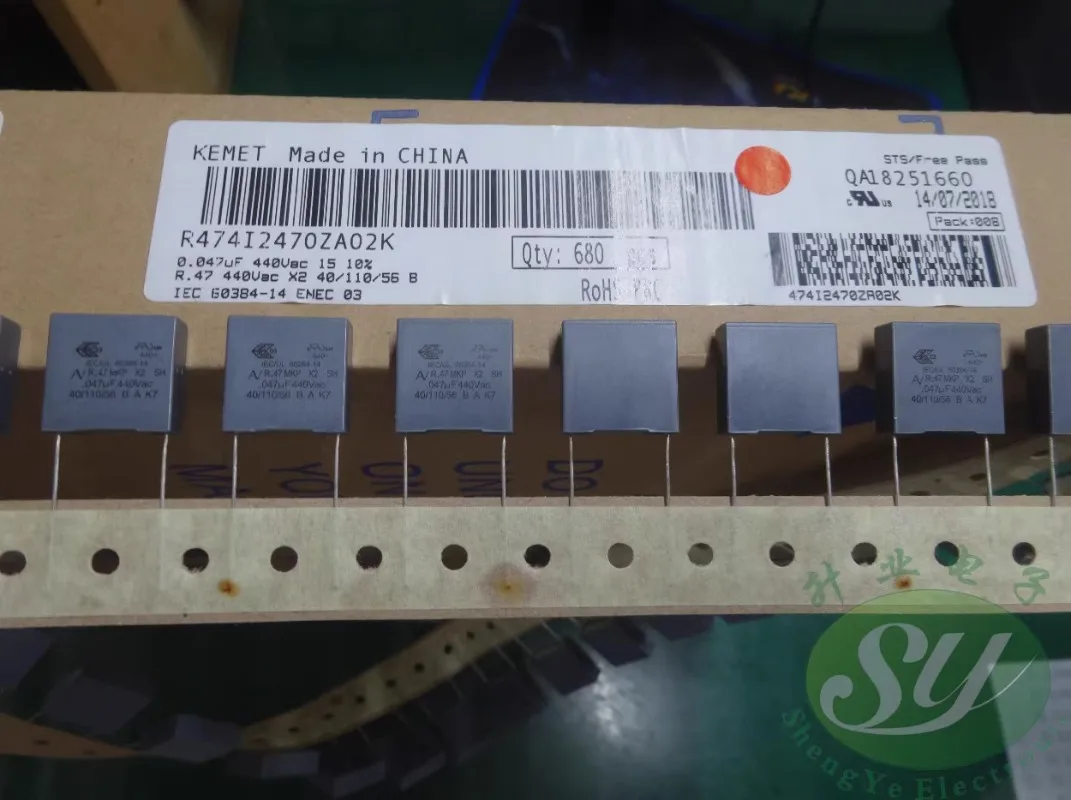

5PCS AV R474I2470ZA02K 0.047uf/440VAC 47nf 473 New film capacitor