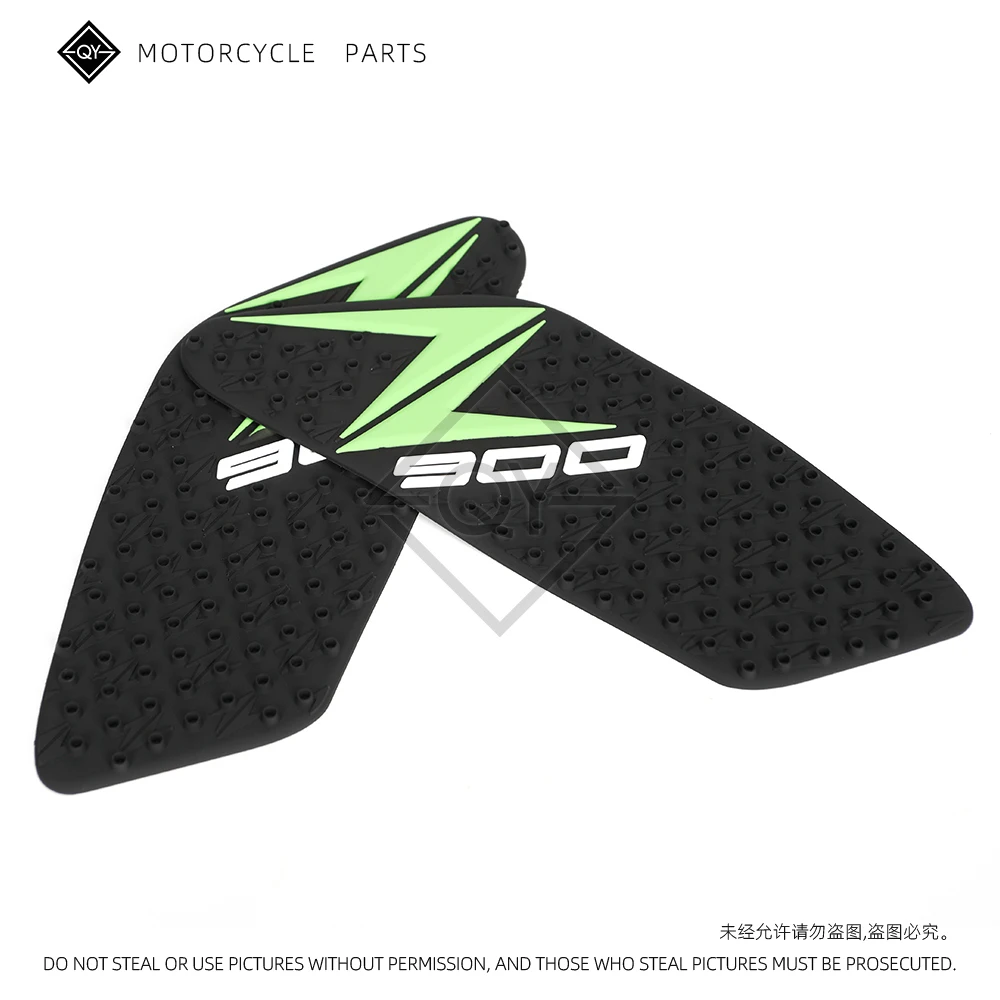 

Motorcycle Anti Slip Tank Pad 3M Side Gas Knee Grip Traction Pad Protector Sticker For Kawasaki Z900 Z 900 2017 2018 2019