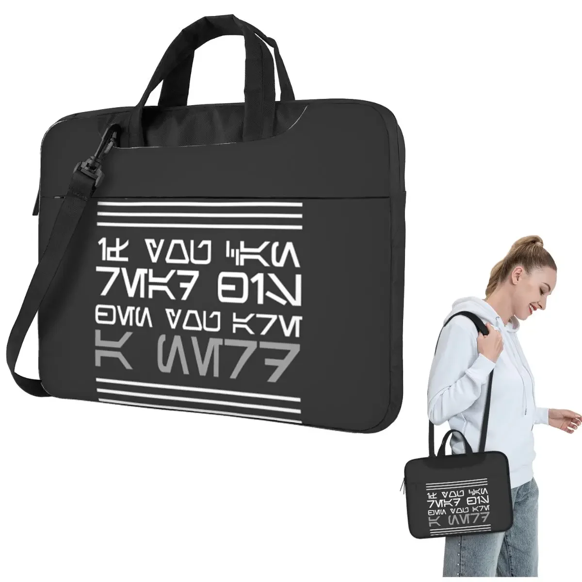 If You Can Read This You Are A Nerd. Crossbody Laptop Bag Case Computer Bag Resistant Protective Notebook Pouch for Lenovo