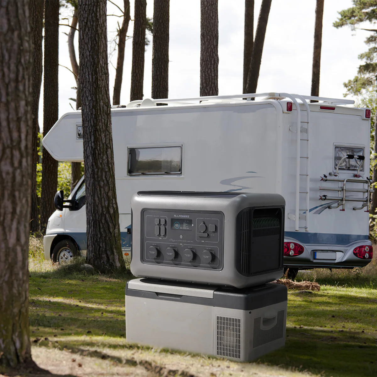 Allpowers R3500 Reliable Renewable Energy Backup Portable Battery Station Lifepo4 Energy Storage Battery