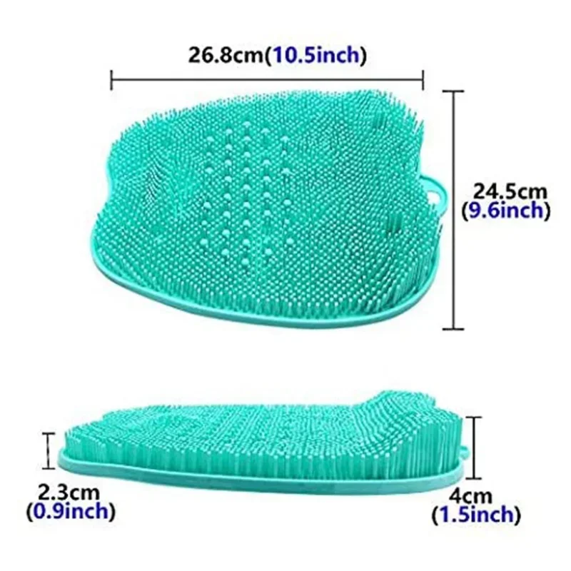 Foot Massage Cushion Peeling And Calluses Scrubbing Brush Exfoliating Portable Non-bending Washing Pad