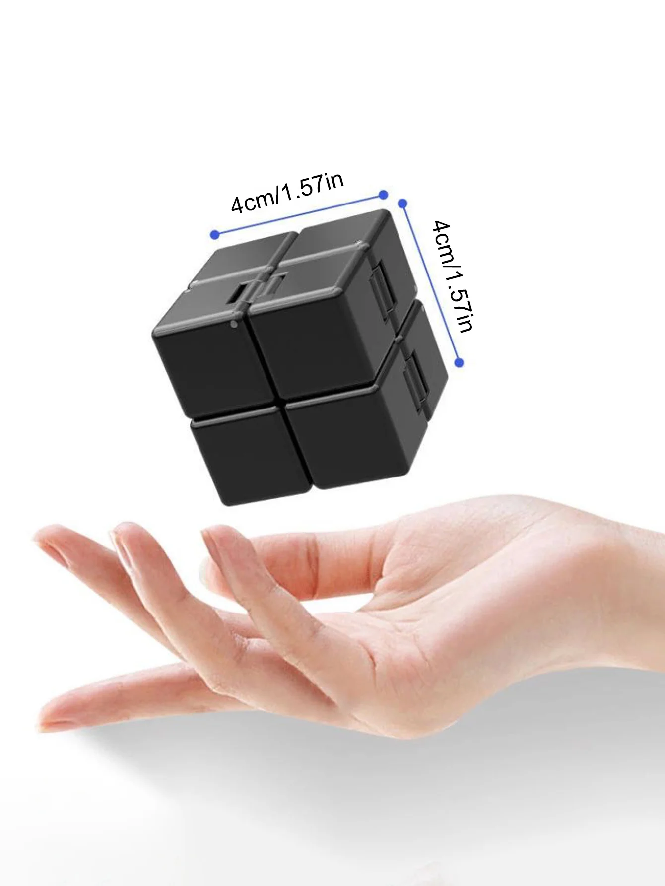 Cubo Infinito SENGSO, Cubo Antiestrés Nueva Versión, Juguetes Sensoriales para Aliviar el Estrés y la Ansiedad/TDAH, Regalos Sensoriales Ultra Duraderos