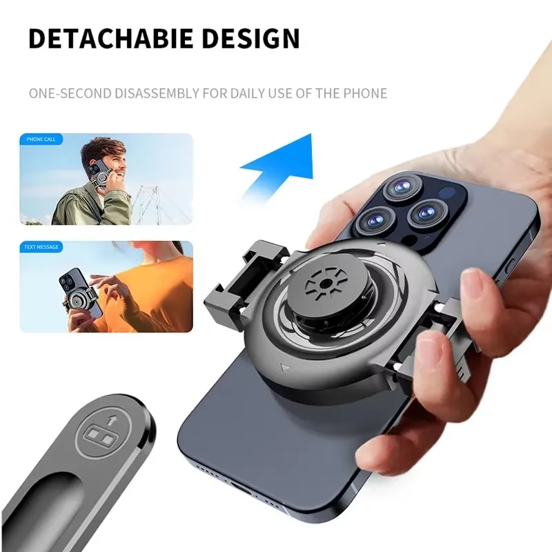 FANGTUOSI 2025 New Magnetic Selfie Stick Tripod with Remote For Cellphone For iPhone 14 13 12 Pro Max For HUAWEI XIAOMI SAMSUNG