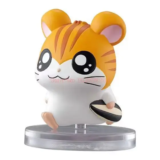 Bandai Hamtaro Original Gashapon ならぶんです Anime Figure Gift Collectible Model Ornaments Toy Collection Gift Doll Birthday
