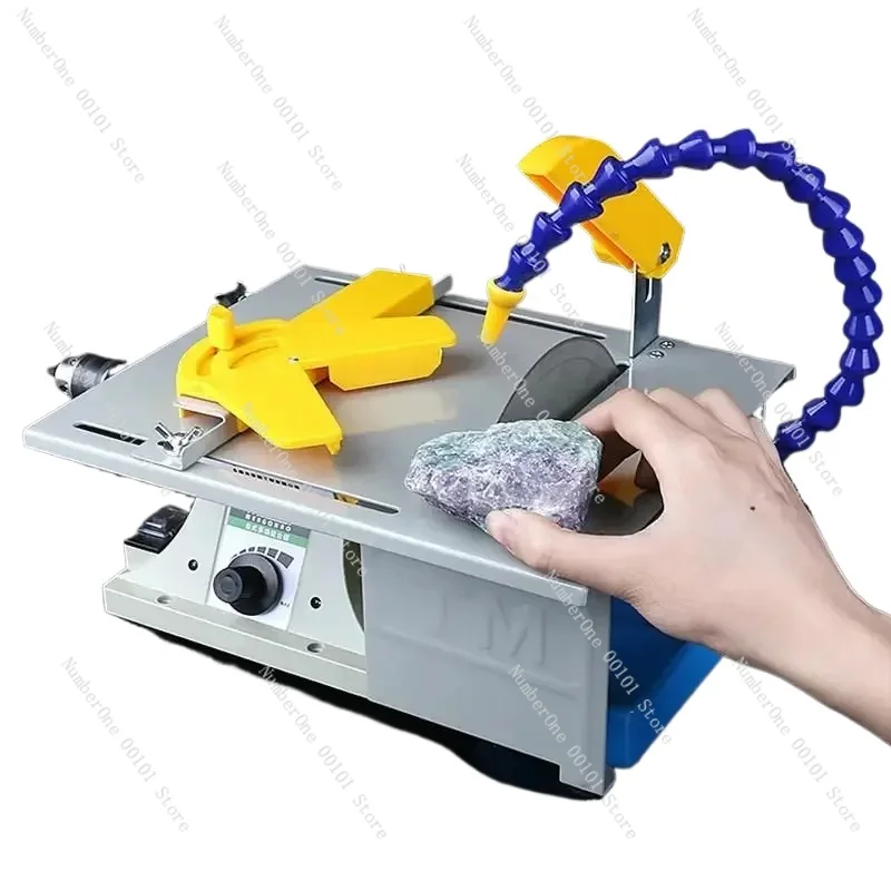 

Mini 850W Multifunction Table Saw Stone Polisher Jade Engraving Machine Grinding machine Table Saws Cutting machine for free