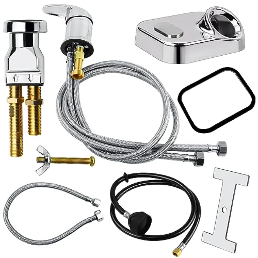 

Salon Shampoo Bowl Faucet Vacuum Breaker Kit Salon Shampoo Bowl Salon Sink Faucet and Vacuum Breaker with Sprayer and Hose for