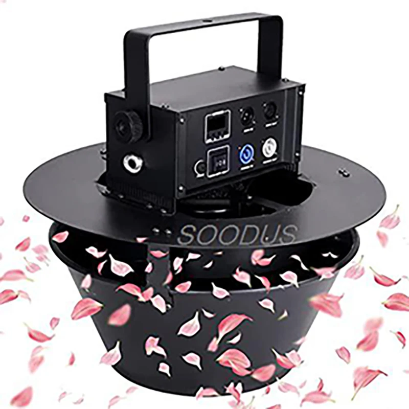 

100W Professional Suspended Confetti Machine Launcher Petals Confetti for DJ Special Event Parties Club Wedding DMX Remote