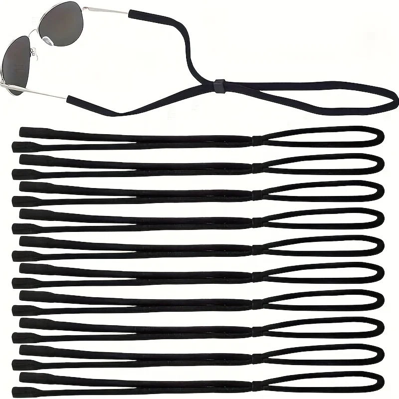 10 Pack Glasses Strap Adjustable Glasses Lanyard Eye Glasses String Straps Sports Sunglasses Holder Eyewear Retainer for Men Wom