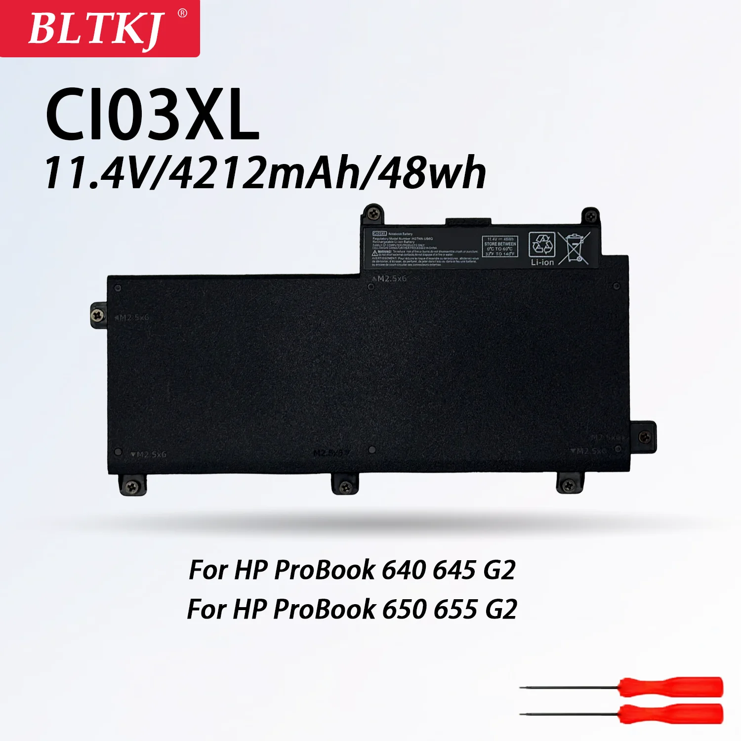 

CI03XL Laptop's Battery For HP ProBook 640 G2 645 G2 650 G2 655 G2 640 G3 645 G3 650 G3 655 G3 820 G3 HSTNN-UB6Q 801554-001