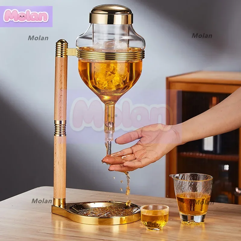 

Japanese-style high-end wine warmer, ice wine sake wine dripper, Japanese material store creative wine dispenser, decanter, wine