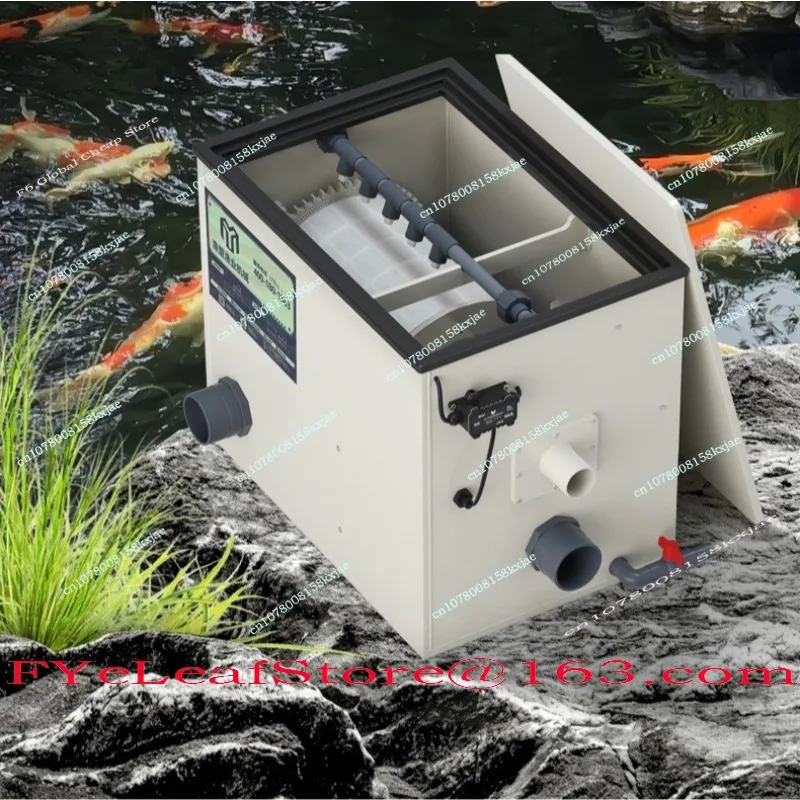 Fish Pond Automatic Backwash Cycle Fish Stool Separation Filter