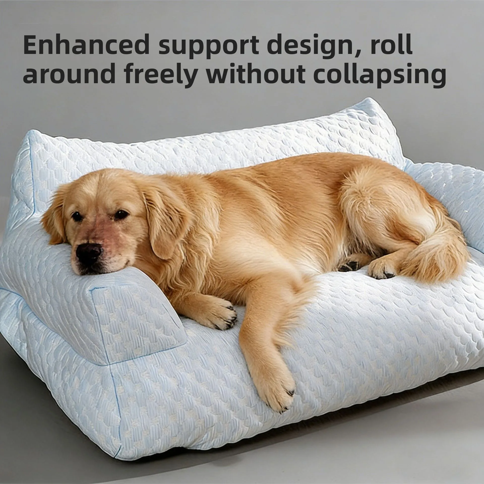

New summer cat litter, ice bean material, cool dog litter, multi-size removable and washable pet sofa nest