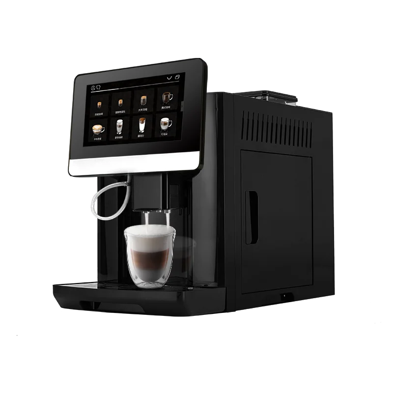 

Fully Automatic Stainless Steel Household Cappuccino Latte Office Espresso Electric Coffee Maker Machine