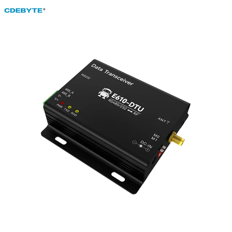 RS232/RS485 433MHz Wireless Digital Radio CDEBYTE E610-DTU(433C30) 30dbm 10KM Unlimited High-speed Continuous Transmission