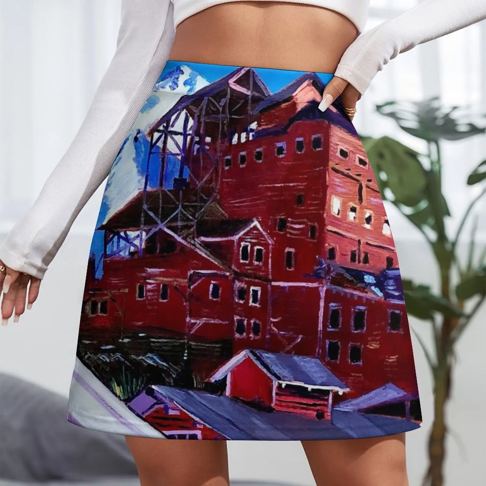 Kennicott Mill Building, Alaska, Wrangell - St. Elias National Park Mini Skirt outfit korean style luxury evening dresses 2023