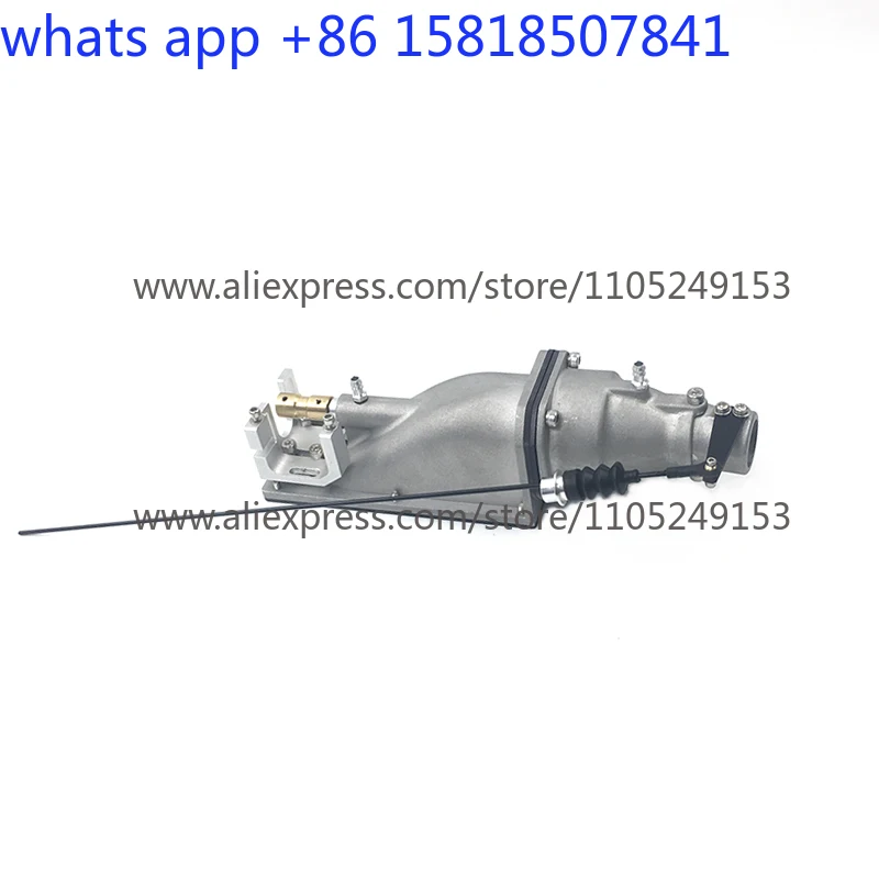 All aluminum alloy, Dolphin-35mm metal water jet thruster, pump jet thruster, ship model spray pump