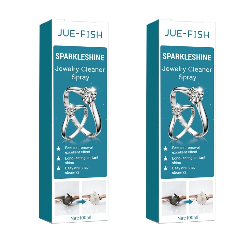 주얼리 클리너 스프레이 전문 클리닝 솔루션 100ml 먼지 제거 Dropship