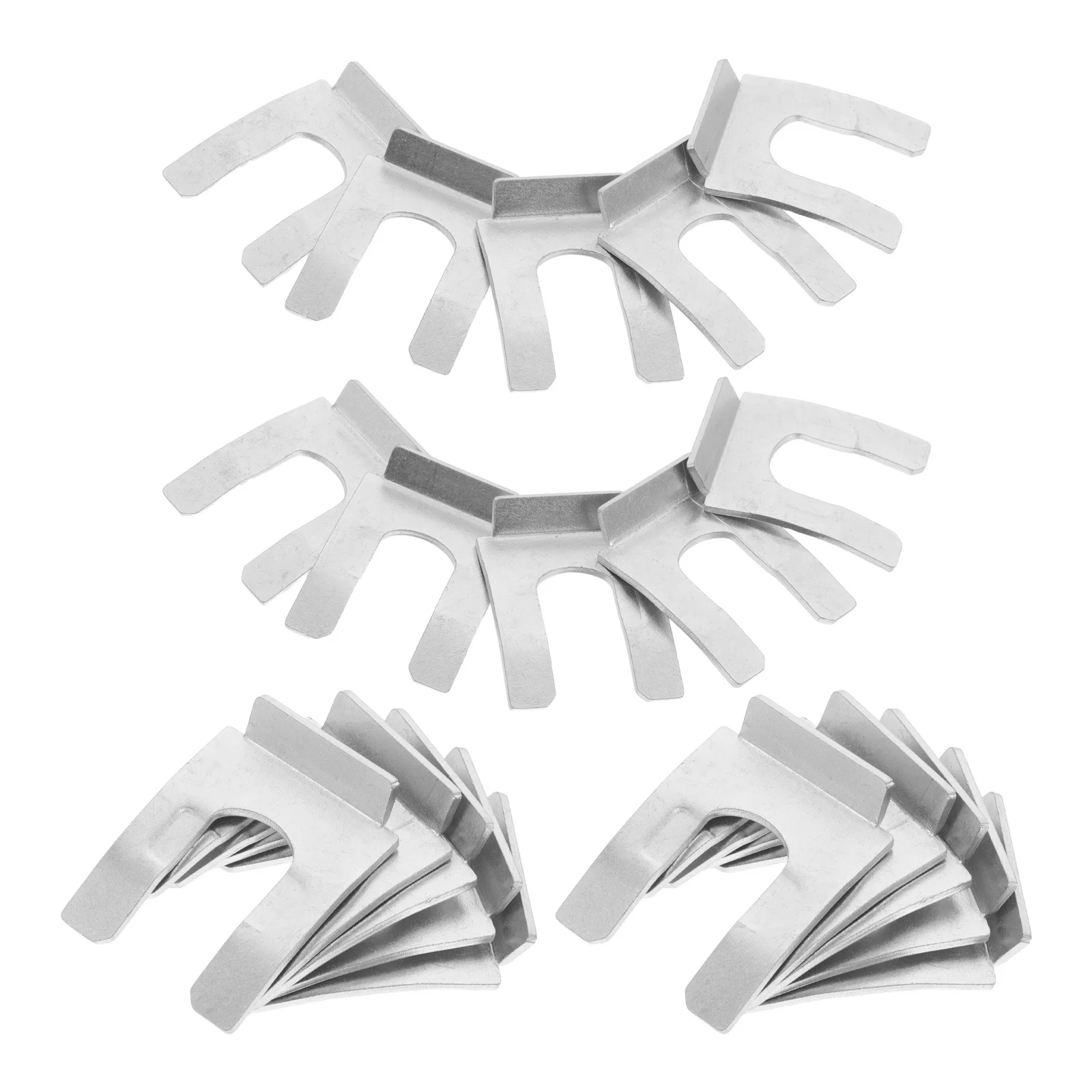 

20Pcs U Shaped Brake Line Retainer Clips Reliable Stability for Daily Driving and Maintenance Brake Line Hose Clamp