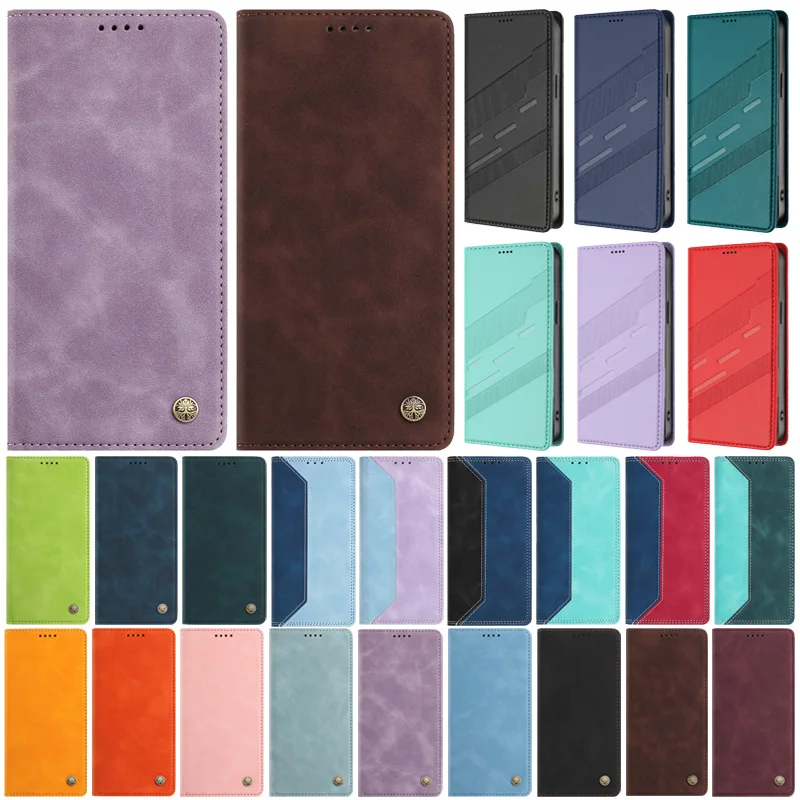 حافظة لهاتف Xiaomi Poco F8 Pro F8 Ultra المغناطيسية لهاتف POCO F8 Pro F 8 Ultra حافظة هاتف حماية جلدية بلون سادة Funda