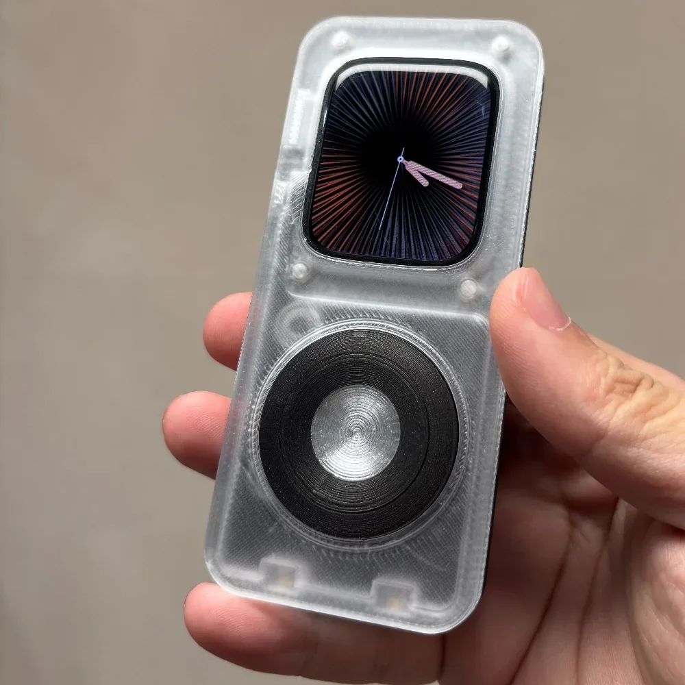 for Iwatchpod Watch Case for Apple Watch 10/9/8/7/6/5/SE/Ultra 3D Printed Support Expands iPod Roller Interaction Cover