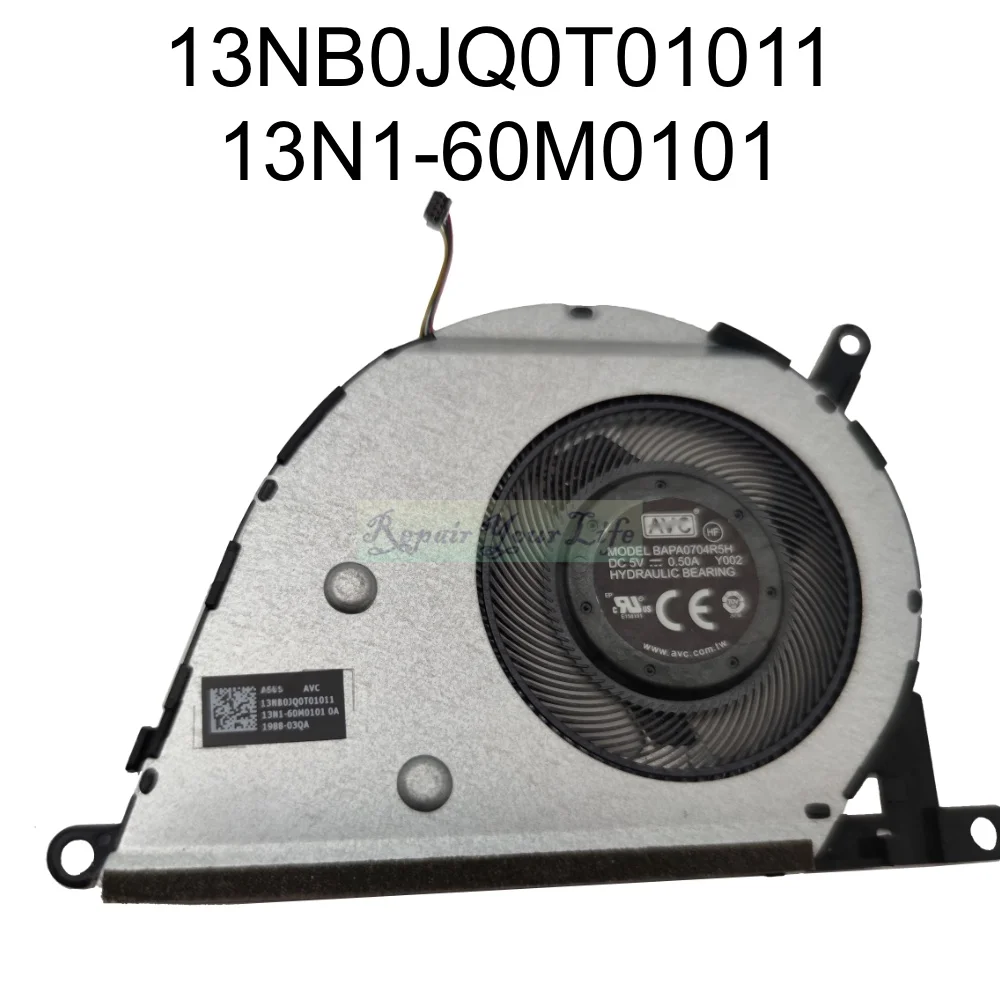 Imagem -05 - Ventilador de Refrigeração para Asus Zenbook 14 Ux433 Ux433fn Rx433fa Ux433f Ux433fq Ux433fa Ux433fl Portátil Bapa0704r5h-y002 13nb0jq0t01011