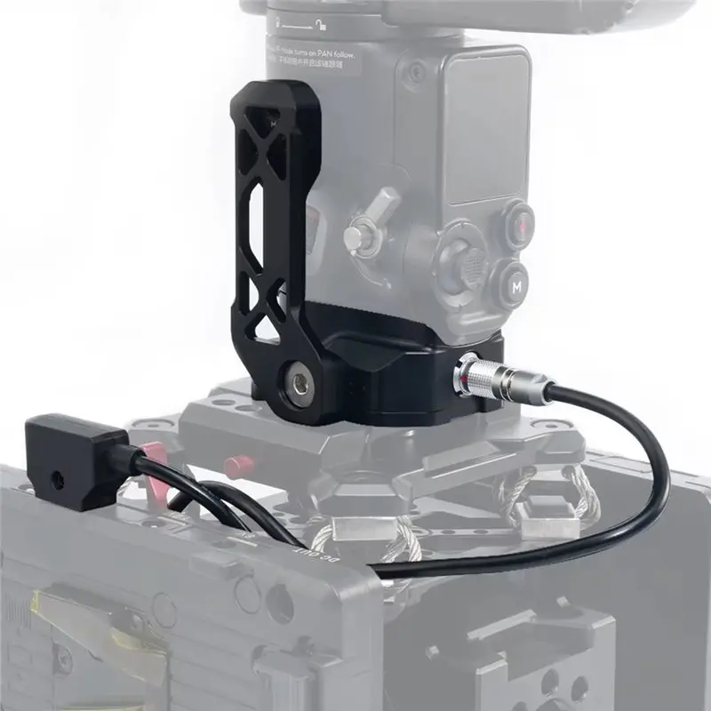 B49C TGA-PBP Camera Gimbal Rig Accessory Mount For DJI Ronin Security P-Tap 2-Pin Power Input Power Supply Base Plate