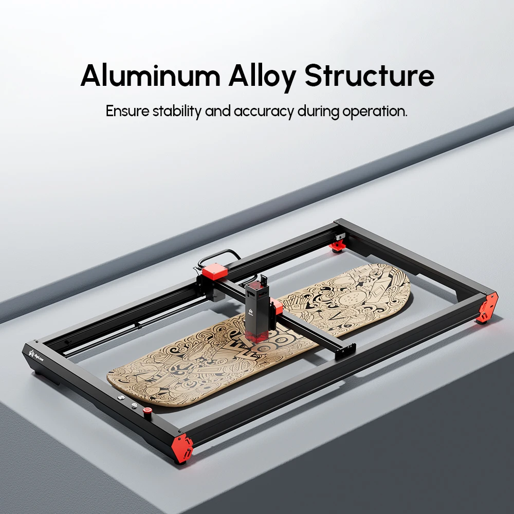 AlgoLaser Alpha Y-axis Extension Kit Expand Larger Working Area 85x40CM Big Size For Engraver Cutter Machine Upgrade Parts Rail