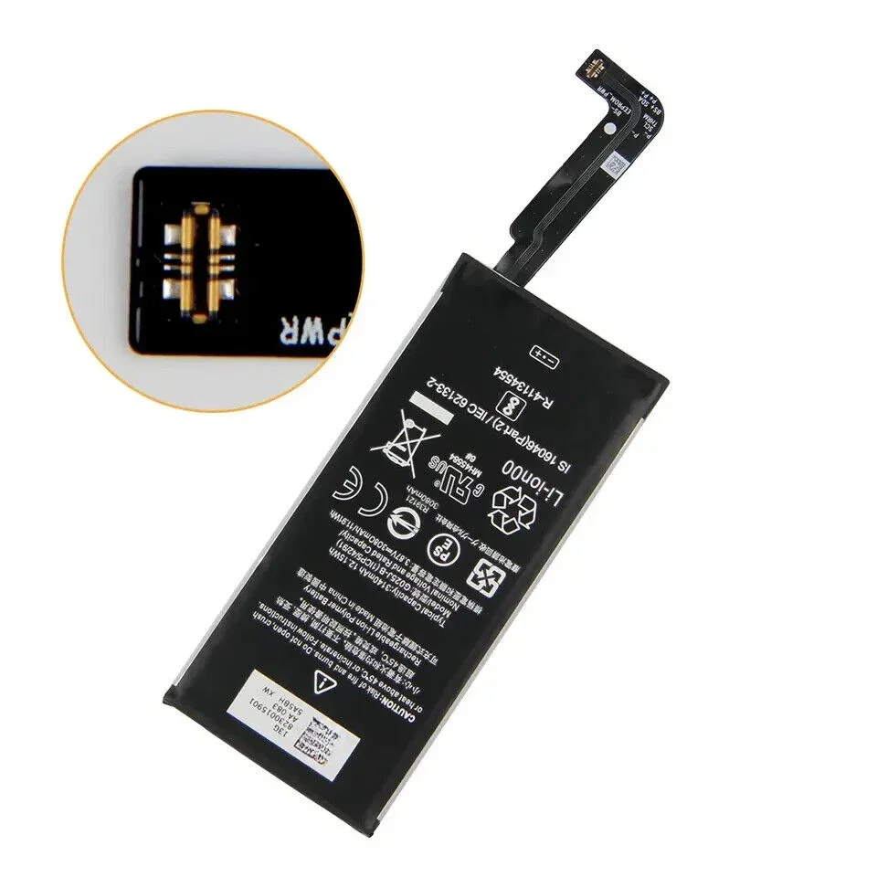 3080mAh 3.87V G025J-B para batería Google Pixel 4A