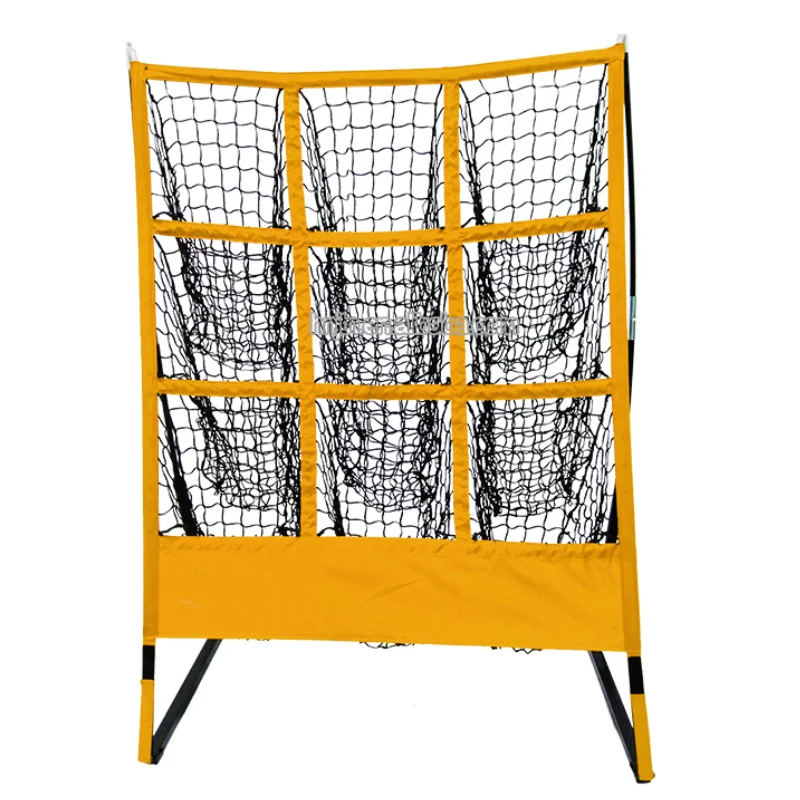 

Hot 9 Hole Baseball Softball Backstop Practice Net Hitting Pitching Batting Net Baseball Training Net