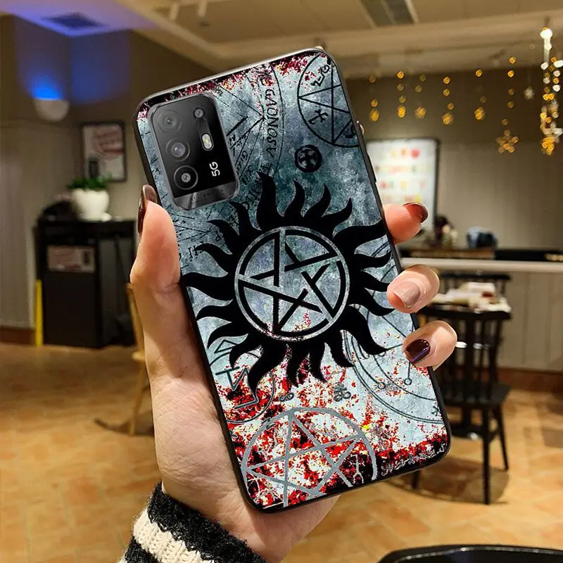 funda Supernatural soft shell Phone cover For OPPO A94 A74 A9 A5 A53 A73 2020 A57 A76 A96 4G A54 A78 A95 A98 A72 5G Cases coque