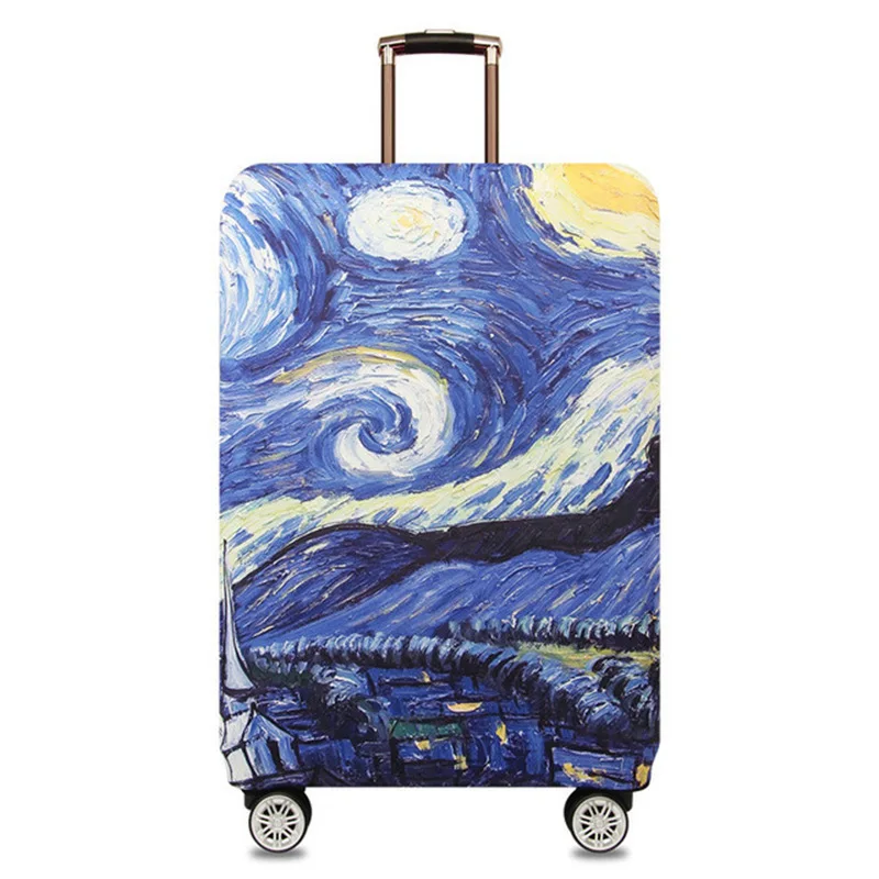 Dicke Elastische Gepäck Schutzhülle Zipper Anzug Für 18-32 inch Tasche Koffer Abdeckungen Trolley Abdeckung Reise Zubehör