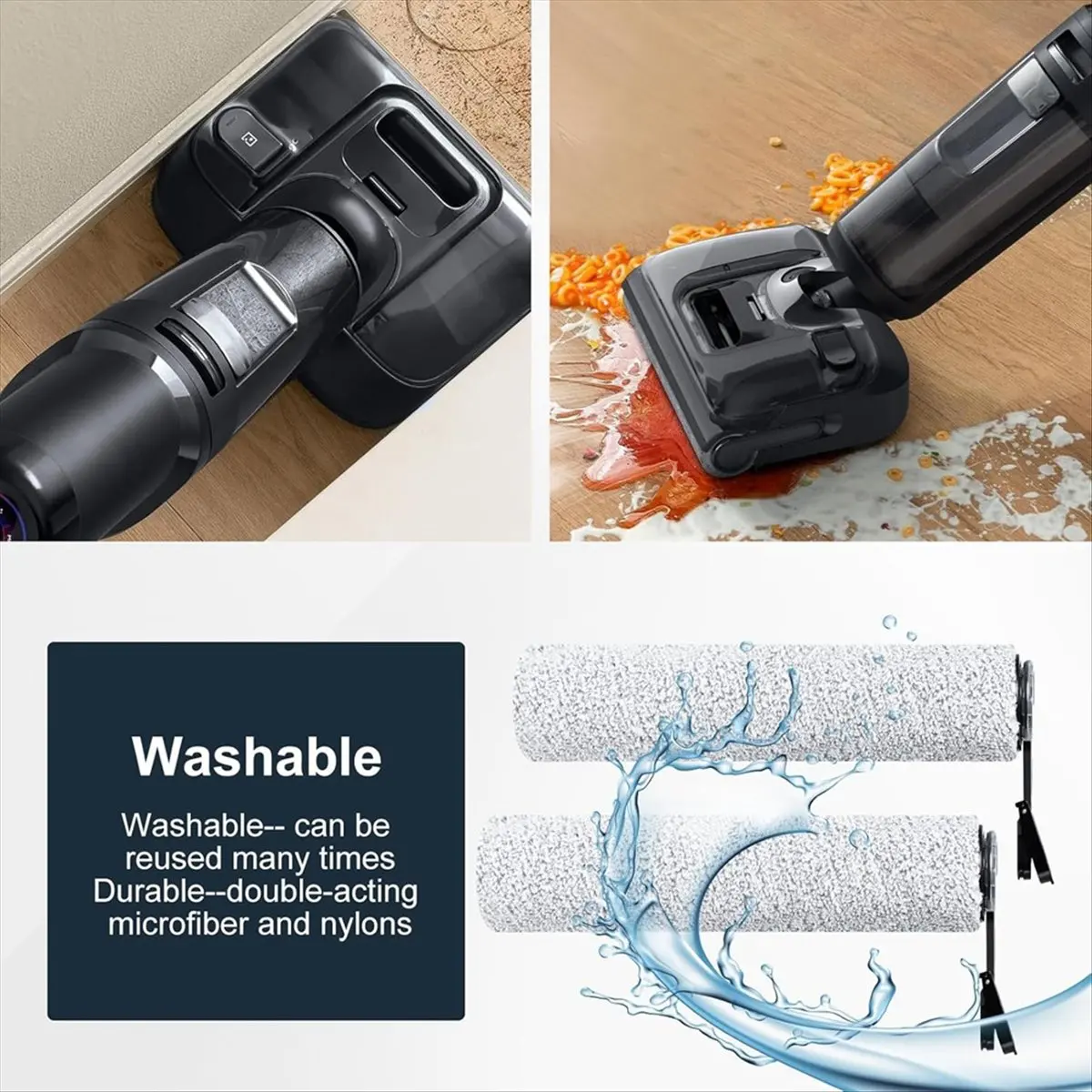 

(A25M) Brush Roll Filter Replacement for Tineco Floor One Stretch S6/Floor One Switch S6 Wet and Dry Vacuum Cleaner Parts