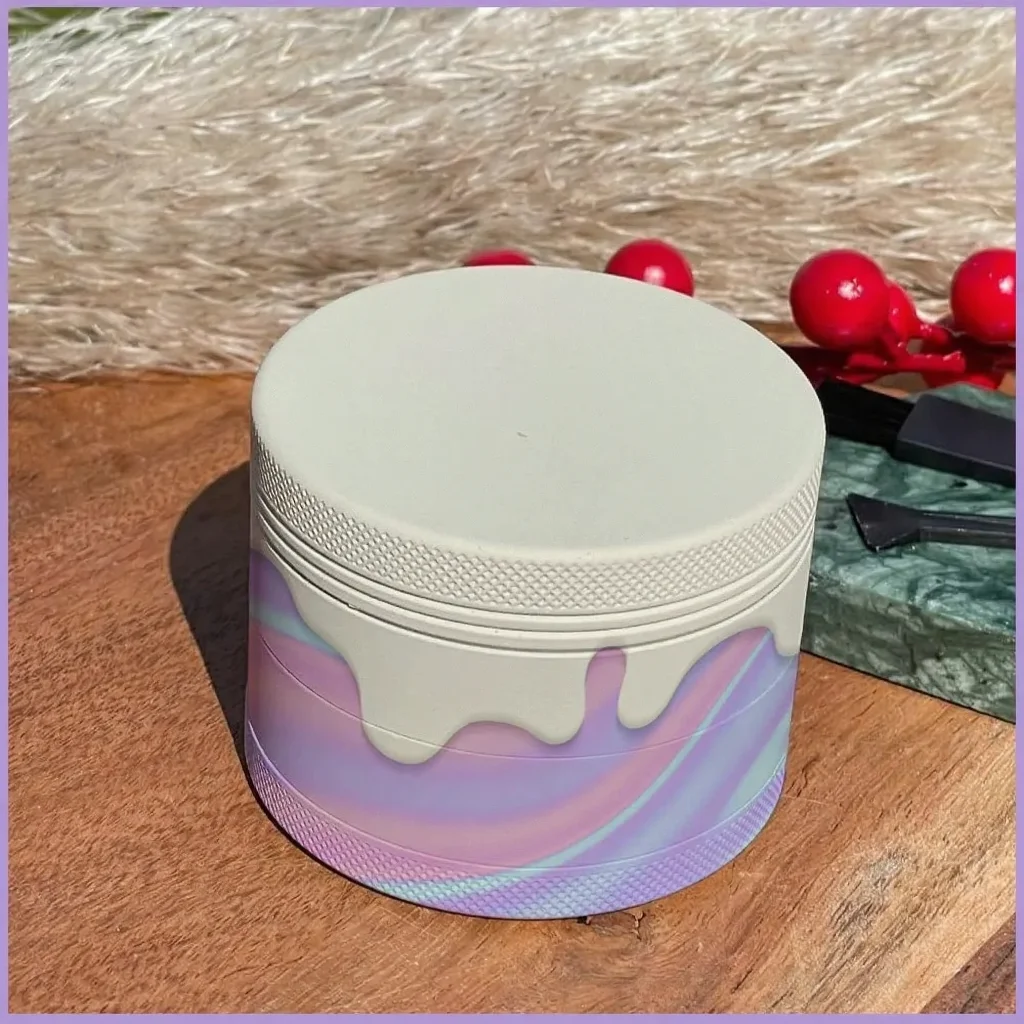 2 بوصة/50 مللي متر الآيس كريم المعادن عشب طاحونة التدخين الملحقات #5