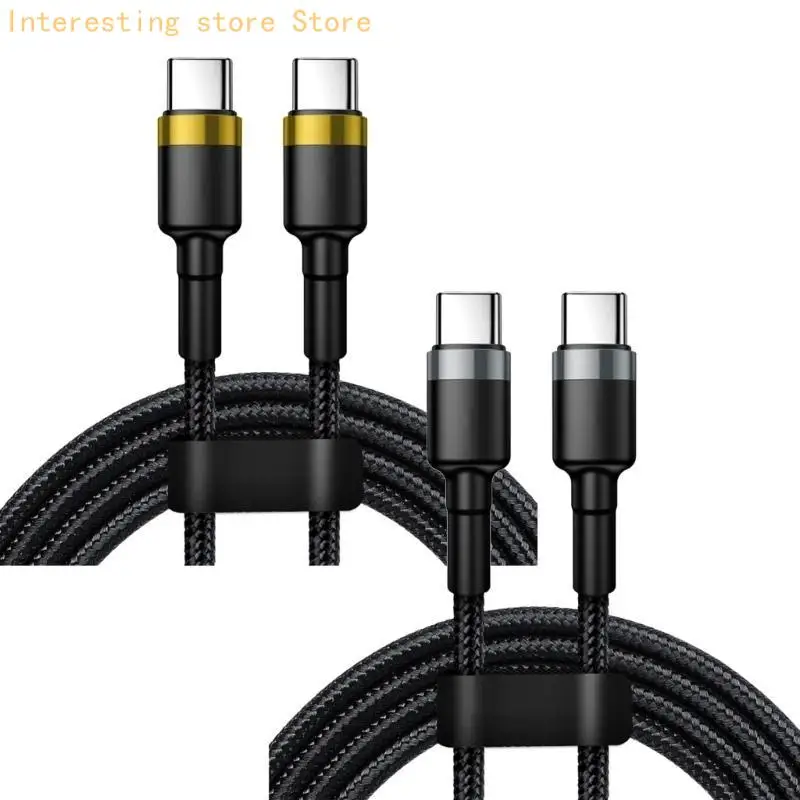 

55 км быстро скорость типа C до типа C Кабель зарядки 120 Вт для быстрой передачи данных и быстрого зарядки