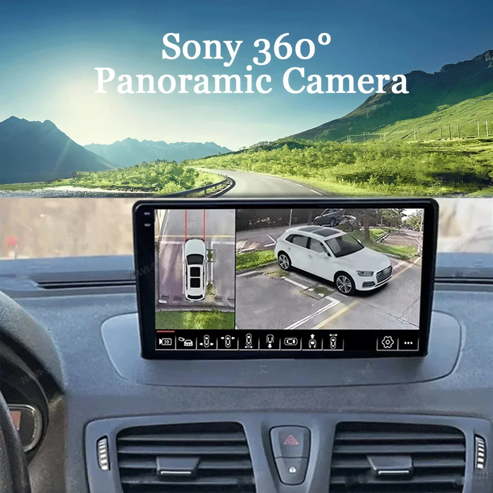 Android16 For Renault Megane 3 Fluence Samsung SM3 2008  - 2014 Car Radio Navigation Multimedia video Player DSP BT Carplay 5G