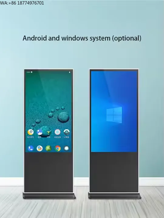 

32-дюймовый напольный вертикальный цифровой рекламный киоск с Android LCD-дисплеем для отображения рекламных видео