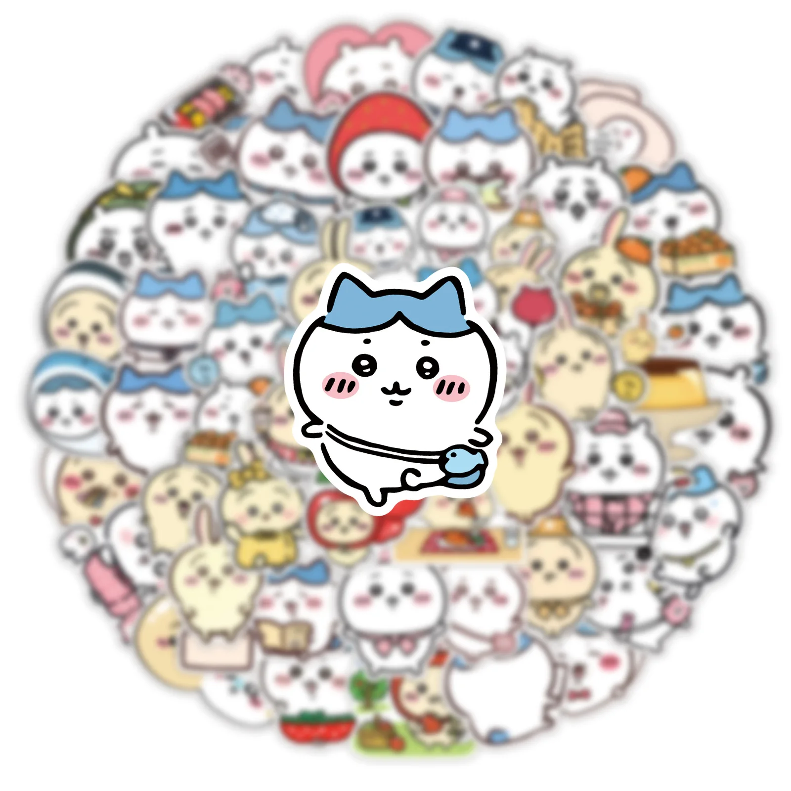 10/30/50PCS Kawaii Chiikawa Stickers Leuke Cartoon Dier Decals Decoratie DIY Skateboard Koffer Telefoon Plakboek laptop Speelgoed