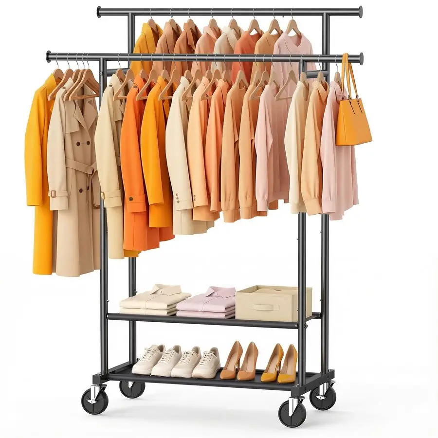 Rod Clothing Rack C…