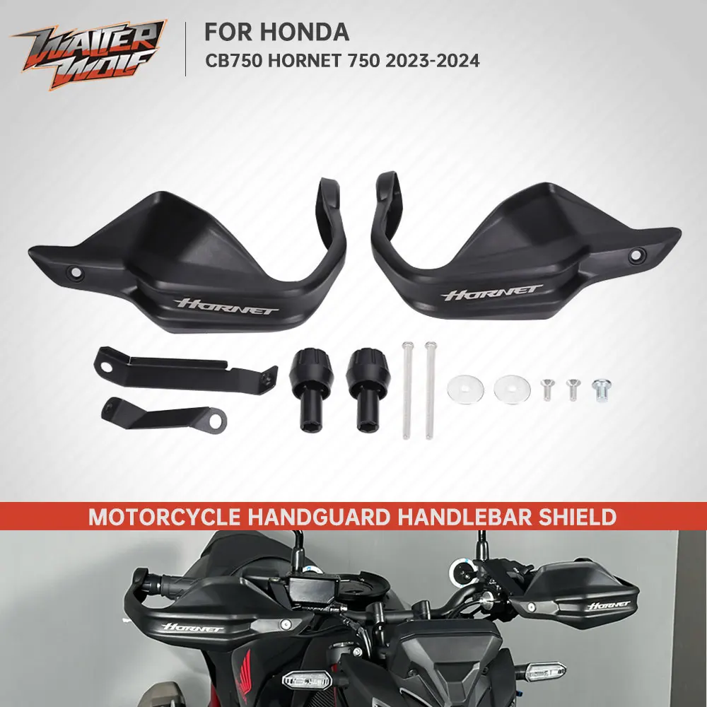 

2024 2023 Hornet 750 Black Handlebar Handguard Shield Cover For Honda CB750 CB 750 Motorcycle Hand Guards Windshield Protection