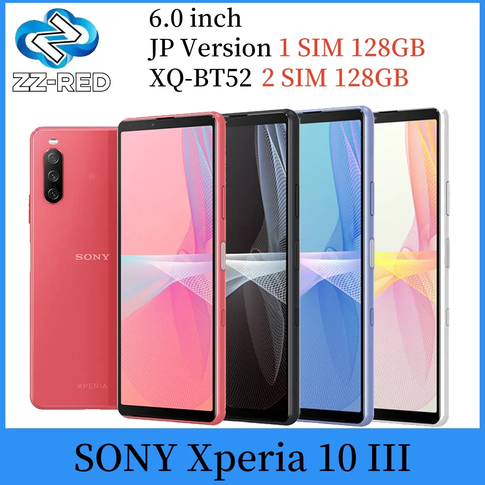 Original Sony Xperia 10iii 10 iii 5G Dual Sim XQ-BT52 Jp Version 6.0