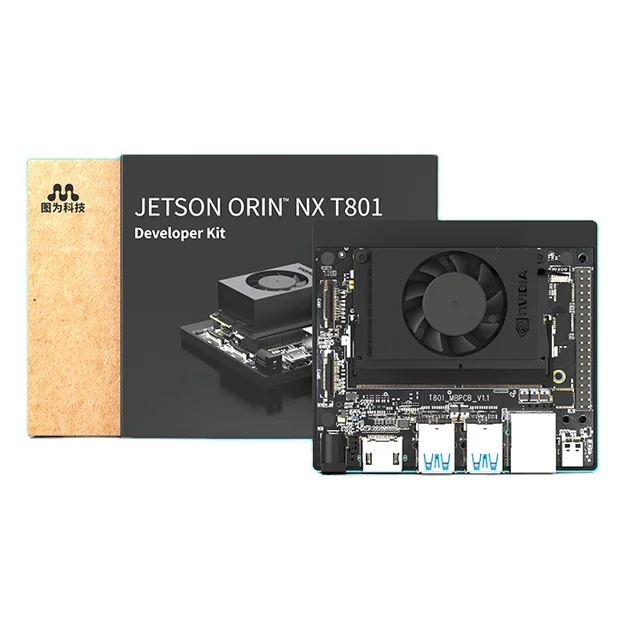 

NVIDIA Jetson Orin NX Super 8 ГБ 70TOPS Ubuntu 20.04 Искусственный интеллект AI Макетная плата Комплект разработчика