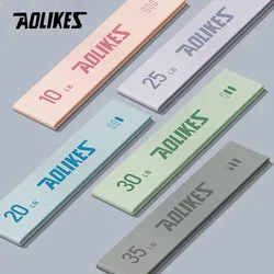 AOLIKES Resistance Bands for Working Out, Elastic Exercice Loop Bands for Physical Therapy, Stretch Bands for Booty Legs