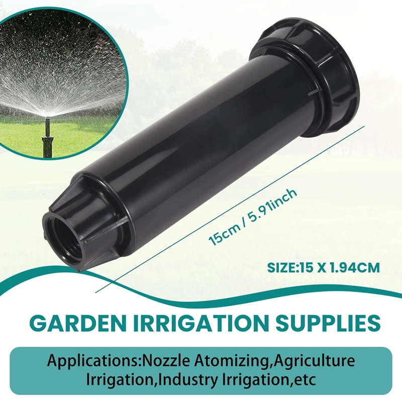 10Pcs -Up Sprinkler Lawn Tool -Head for Garden Supplies 360 Degree Irrigation Equipment Gear Sprinkler-A79M view 5
