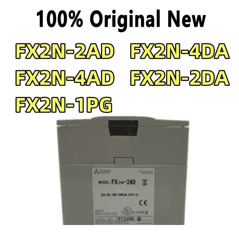 100% Tested Module Fx2n-2ad Fx2n-2da Fx2n-4ad Fx2n-4da Fx2n-1pg