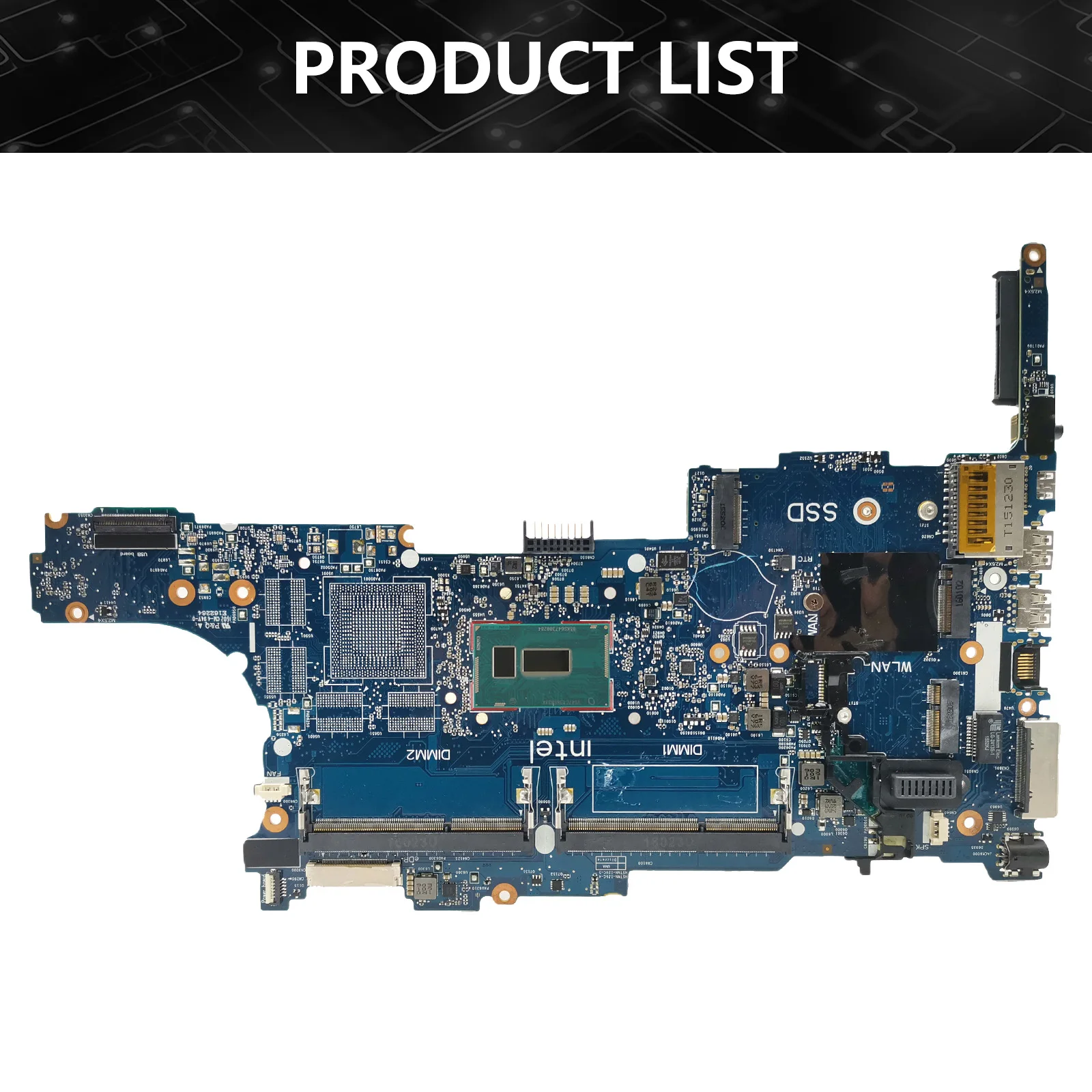 Mainboard For HP Elitebook 840 G2 850 G2 Laptop Motherboard I5 I7 5th Gen CPU 6050A2637901 799510-601 799510-501 799513-601