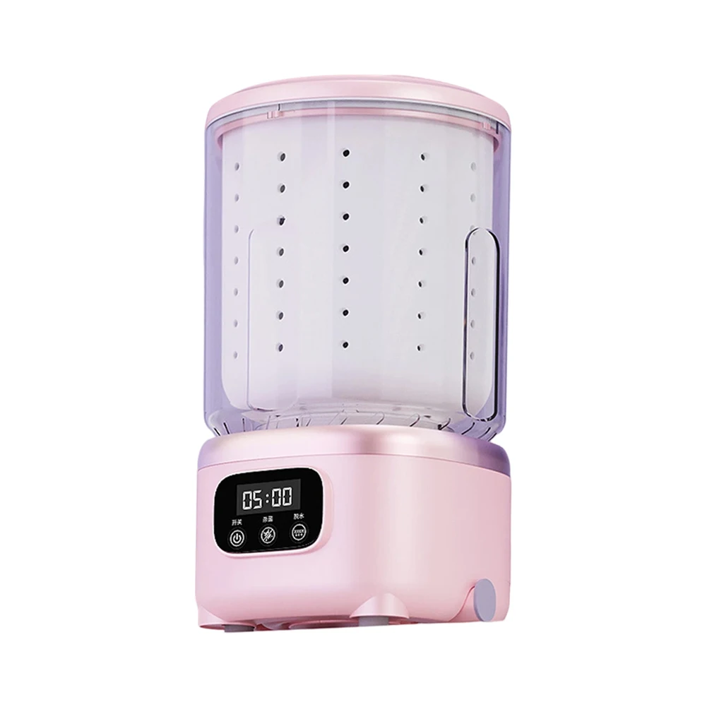 

Compact Portable Wireless Washing Machine with Gentle Care for Baby Clothes and Efficient Dehydration Function