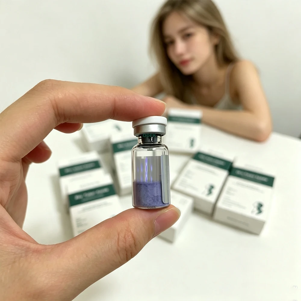 Korea High Quality 100mg Freeze-Dried Facial Skin Booster Serum Improve Sensitive Skin Hydrates Firming Beauty SkinCare