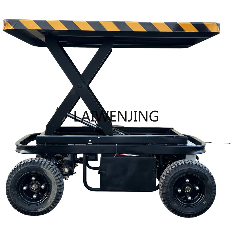 

LYN electric remote control lift flatbed lift platform unmanned mobile scissor platform