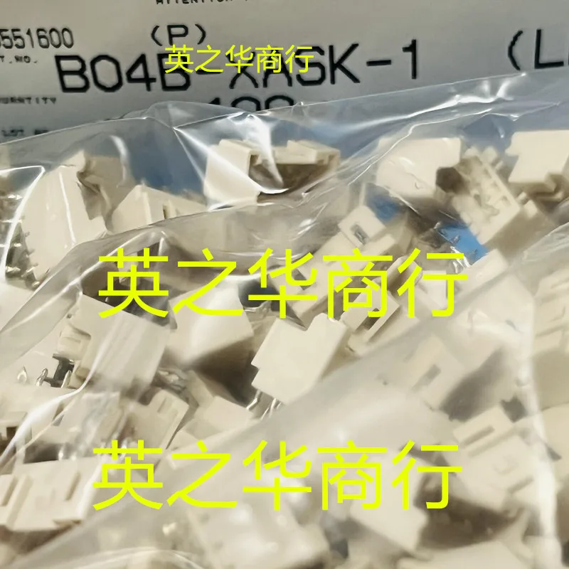 Conector de cabezal rectangular, 30 piezas, original, B04B-XASK-1(LF)(SN), paso 2,5mm-4Pin