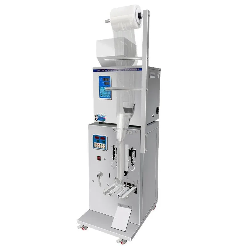 

Автоматическая упаковка гранул, растворимый кофе 3 в 1, сахарный крем, кофейный порошок, небольшой саше, вертикальная упаковочная машина для гранул